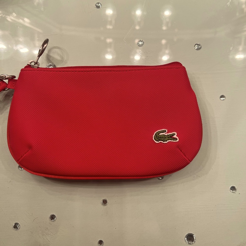 Lacoste wristlet